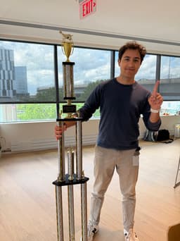 eric with trophy